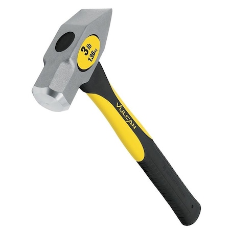 Vulcan 34515 Hammer, 3 lb Head, Cross Pein Head 34932