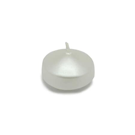 Vaser Designs CFZ-077-6 1.75 in. Floating Candles, Pearl White - 144 Piece VA2593514