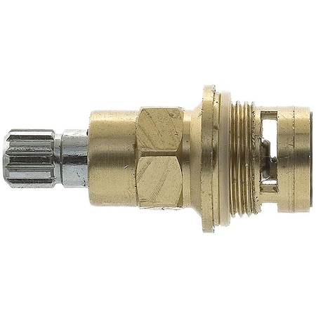 Danco Hot/Cold Stem, Brass, 1.95 in L, For: Price Pfister Kitchen and Bathroom Faucets 16110E