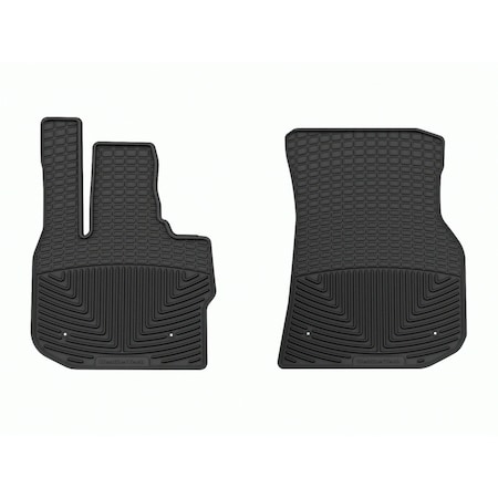 Weathertech Black, Front All Weather Floor Mats W659