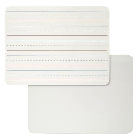 Charles Leonard Dry Erase Board - Two Sided Magnetic; Plain/Lined 35135
