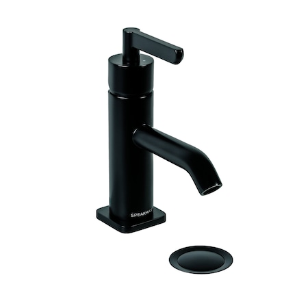 Speakman Single Lever Faucet, 1.2 GPM, Matte Black SB-3103-MB
