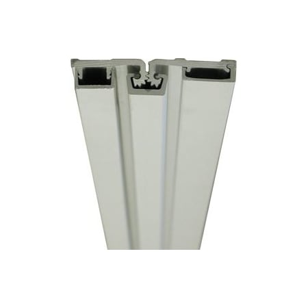 Hager Companies Full Surface Geared Continuous Hinge, Heavy Duty, 83in, 628/CL Clear Anodized 780-157HDCL