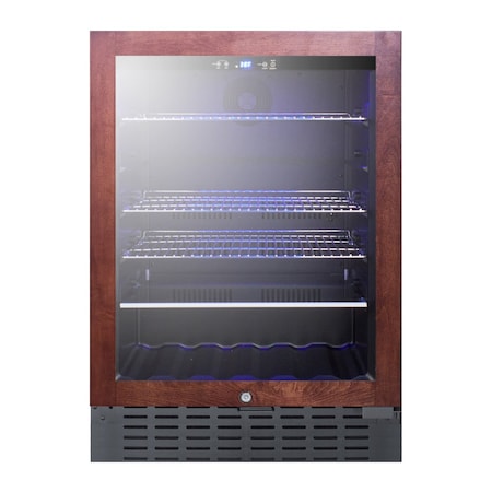 Summit 24in Wide Built-In Beverage Cooler_x000D_ SCR2466BPNR