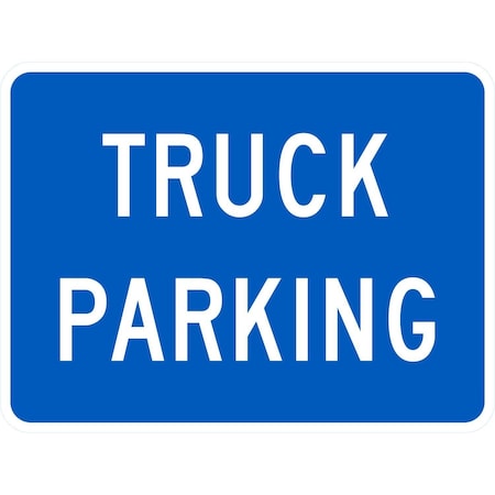 Lyle Truck Parking, 30x24, Engineer Grade, Blue G-14801-EG_30x24