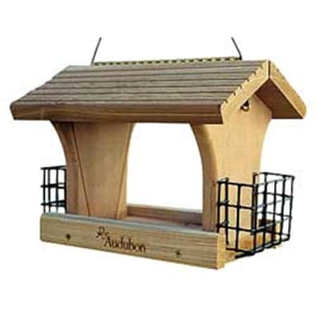 Woodlink Ltd Audubon Large Ranch Feeder with 2 Suet Cages 3.5qt Capacity WLLNARANCH3