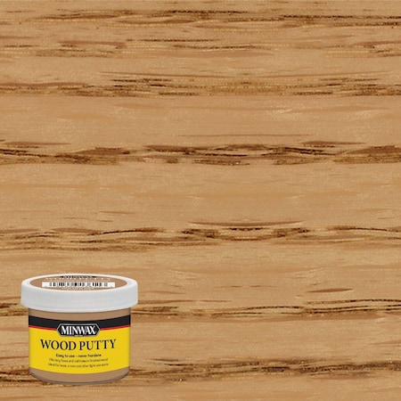 Minwax 3.75 Oz. Golden Oak Wood Putty 13611000