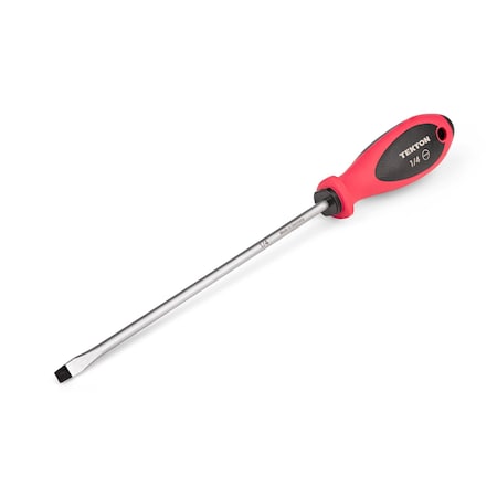 Tekton 1/4 in. Slotted Screwdriver (8 in. Shank) DWS07416