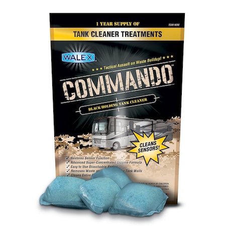 Walex CMDOBG Commando Black Holding Tank Cleaner W62-CMDOBG