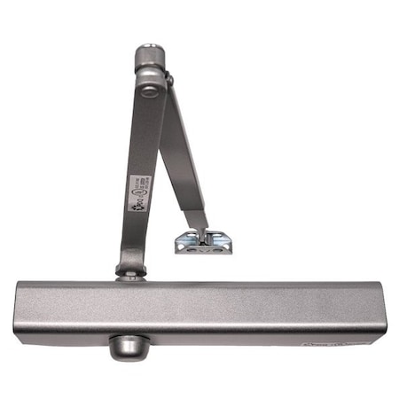 Pdq Commercial Door Closer, Delayed Action Spring Cush Stop Hold Open , Aluminum Finish 5341-BC-SCSHO-689