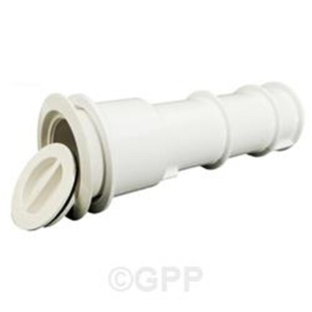 Waterway Plastics Volleyball Pole Holder Assembly  White WW5406700B