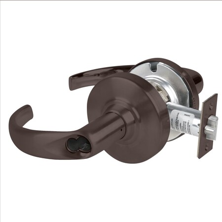 Schlage Grade 2 Office Cylindrical Lock with Field Selectable Vandlgard, Sparta Lever, FSIC Less Core, Oil- ALX50J SPA 613