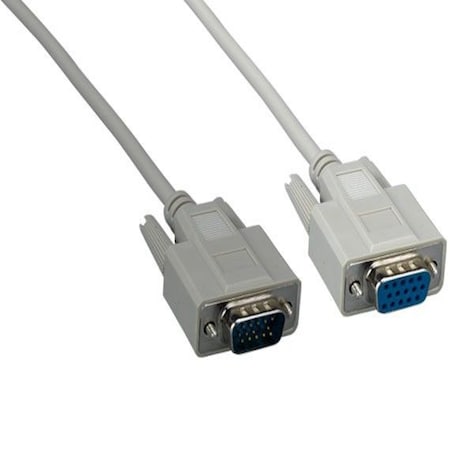 Sanoxy 2 Pack 1 5ft VGA HD15 M/F14C Monitor Extension Cable SNX-CBL-LDR-MO102-0215