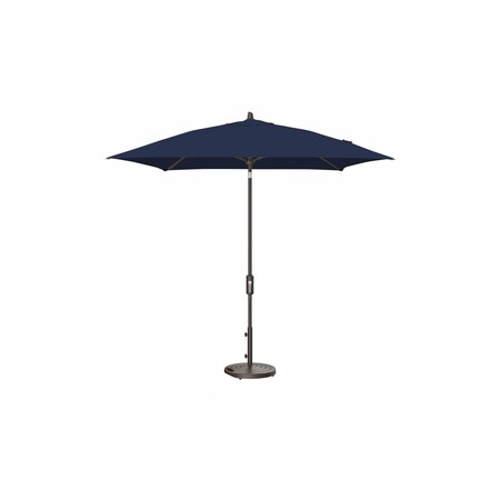 Treasure Garden 7.5 ft Square Patio Umbella, aluminum, fiberglass ribs, outdoor, Spectrum Indigo UM847SQ-00 48080 Spectrum Indigo