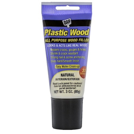 Plastic Wood 3 Oz Dap Natural Latex-Based All Purpose Wood Filler 580