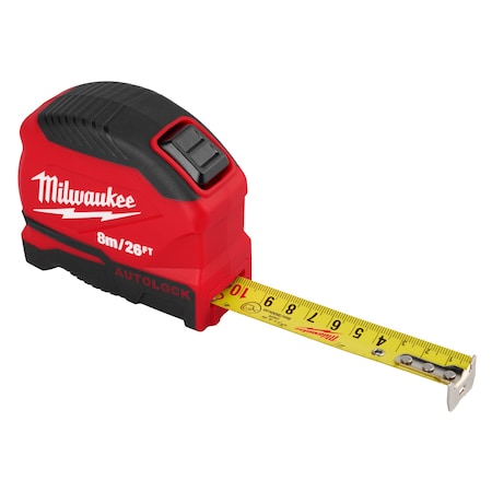 Milwaukee Tool Auto-Lock Tape, 26 ft Blade 48-22-1826