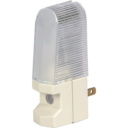 Eaton Wiring Devices Night Light, 15 A, 125 V, 4 W, Incandescent Lamp, Beige Light, Plastic Fixture BP851BGE