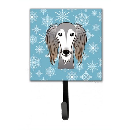 Carolines Treasures Snowflake Saluki Leash and Key Holder BB1663SH4