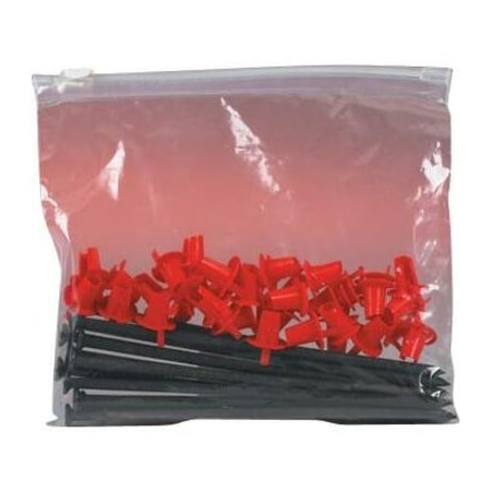 Partners Brand Reclosable Poly Bag, 9" L, 6" W, 3 mil Thick PB5210