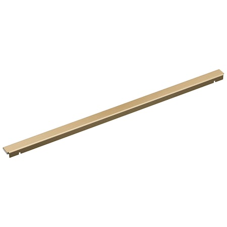 Delta 24 in Linear Shower Drain Wall Edge In Champagne Bronze DT0732470-CZ