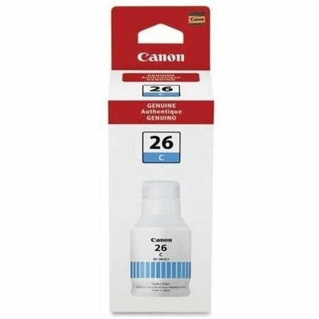 Canon 4421C001 (GI-26) Ink, 14,000 Page-Yield, Cyan 4421C001