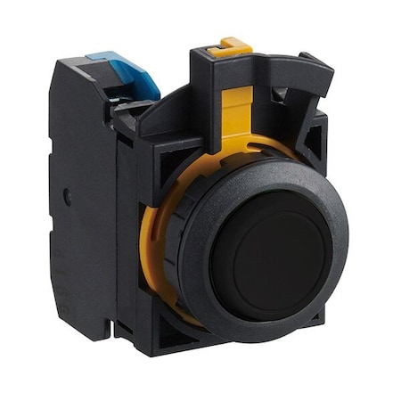 Idec Pushbutton 22MM 1NO1NC Black CW1B-M2E11B