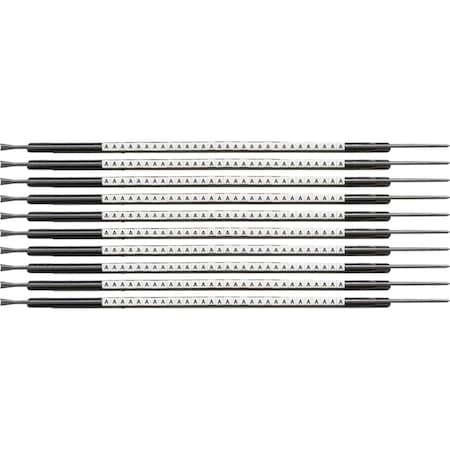 Brady ClipSleeve Wire Markers Size 05 Nylon 22 AWG - 20 AWG, A Pack of 300 Each, 300PK SCN05-A