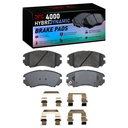 Dfc 4000 HybriDynamic, Disc Brake Pad Set, 4000-0924-01