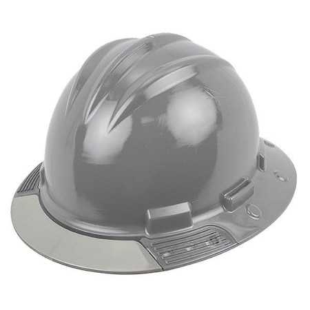 Bullard HardHat, FrontBrim, AboveView, DoveGray AVDGRG