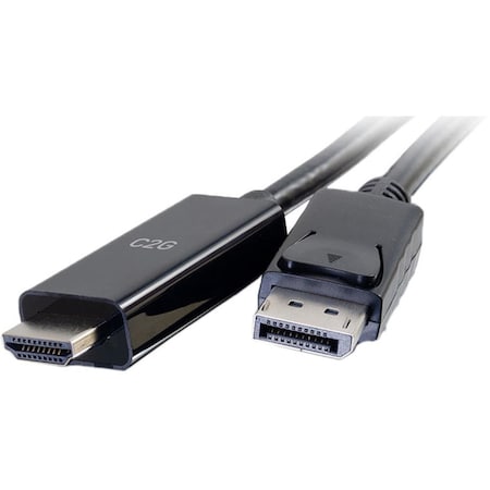 Cb Distributing 3 ft. DP to HDMI 4K Cable, Black ST3462334