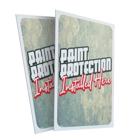 Signmission Paint Protection, Plastic Signs Only 24 Inch x 36 Inch, Corrugated Plastic, 2PK CSB-2436-2PACK-30411