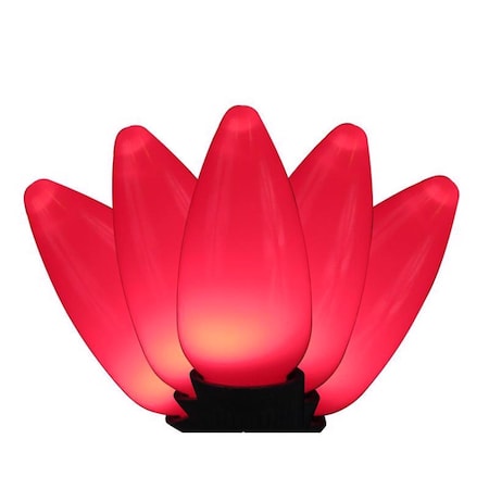 Holiday Bright Lights LED PS C9 Red 25 ct Christmas Light Bulbs 04-02025A