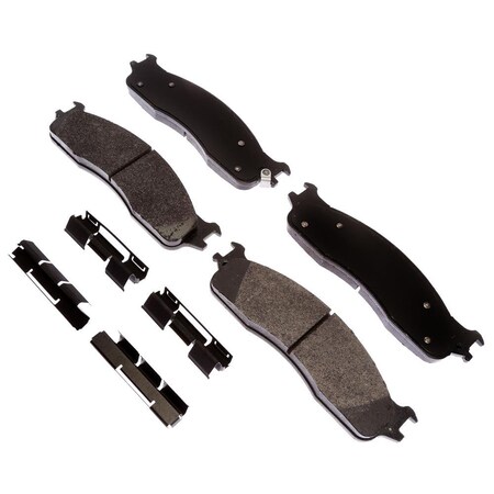 Acdelco PAD KIT FRT DISC BRK, Disc Brake Pad Set,  17D965MHF1
