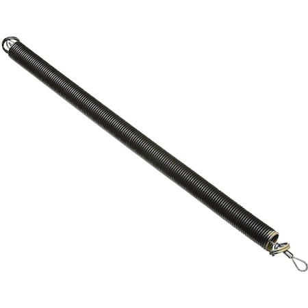 Prime-Line 25'' L. 130 Lb. Black Extension Springs w/Safety Cable GD 12193