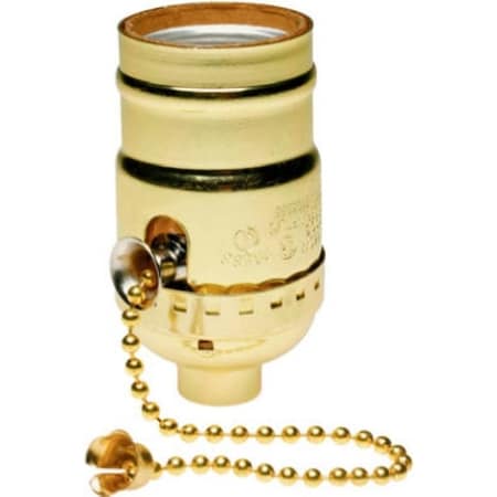 Legrand Pull Chain Lamp Holder, 250 V, 660 W, Metal Housing Material 19980PGCC10