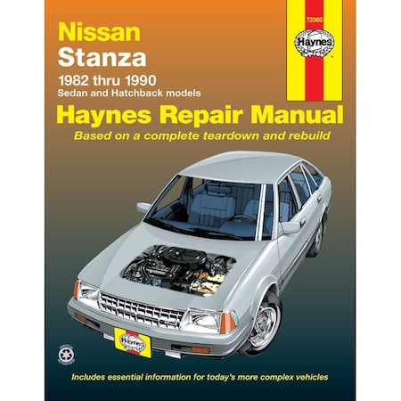 Haynes Nissan Stanza 82-90 Manual, 72060 72060
