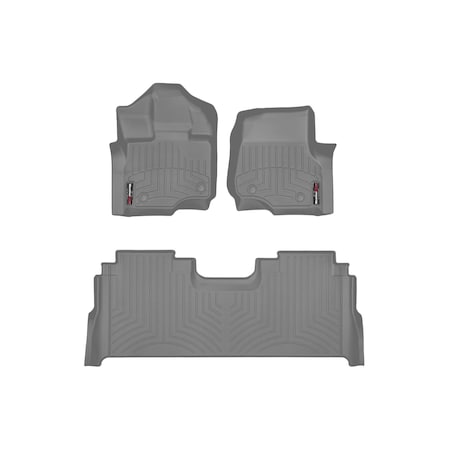 Weathertech Grey, Front and Rear Floorliners 46697-1-6