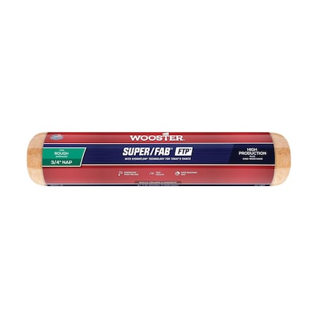 Wooster RR925 14 in. Super Fab Ftp 0.75 in. Nap Roller Cover 71497177292