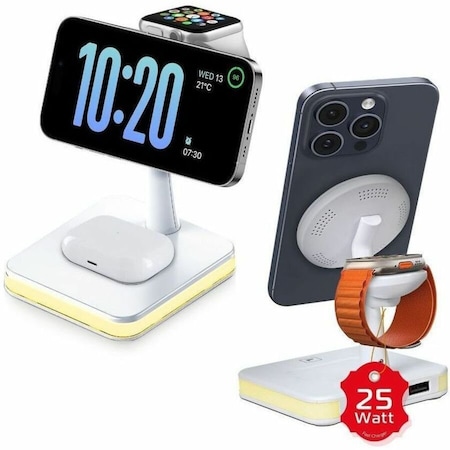 Spracht FLEXCHARGE 4 (4-IN-1 WIRELESS CHARGER FOLDABLE) - WHITE FC4W