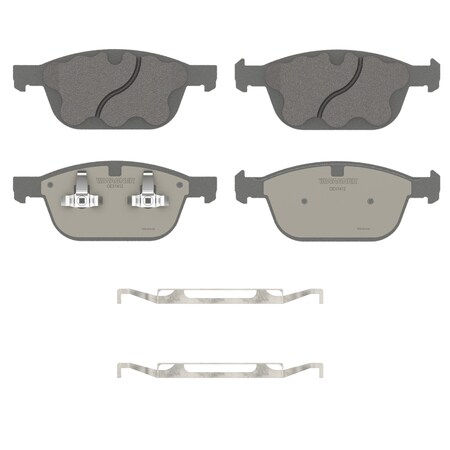 Wagner Brake OEX Front Disc Brake Pad Set Premium Ceramic, OEX1412