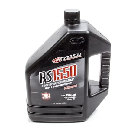 Maxima Racing Oils 15W-50 Synthetic Oil, 1 gal RS1550 MAX39-329128S