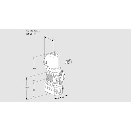 Honeywell Kromschroder VAD1-/25R/NPGL-100A KS88027512