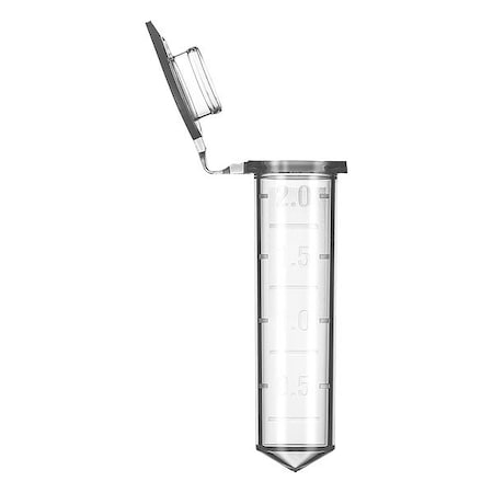 Dynalon Microcentrifuge Tube, 2 mL Cap., PK5000 MCT20