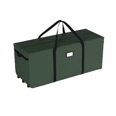 Elf Stor Rolling Christmas Tree Storage Bag Waterproof Bag for 9ft Tree or Christmas Decor Nylon Handles 83-DT5018