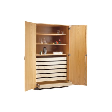 Diversified Spaces Tall Storage Cabinet, w/Drawers 354-4830K