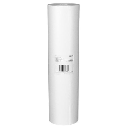 3M 18" x 750 ft. White Masking Paper Roll 06539