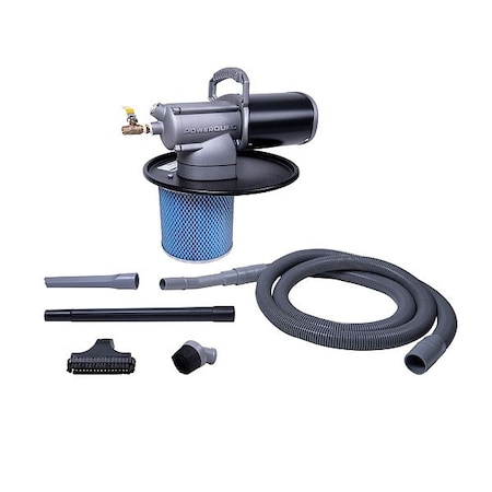 Guardair Pneumatic Vacuum Head, 19 1/8 in H, 86 dB PQ05H125K