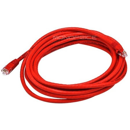Monoprice Patch Cord, Cat 6, Booted, Red, 14 ft. 2311