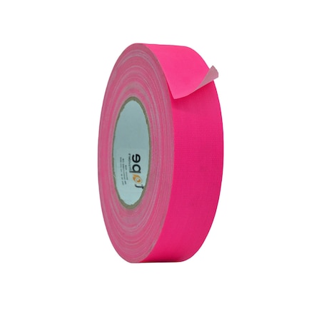 Wod Tape GTC12F Gaffer Tape Fluorescent Pink 1.5 in. X 60 ft., 32PK WOD GTC12F-01500-32-60-FPI
