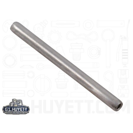 Huyett Coiled Spring Pin, Standard Duty, Nickel Plated 302/304 SS, 0.031 in Dia x 0.375 in Length SPC3P-031-0375